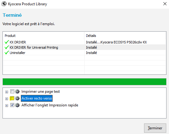 Finalisation