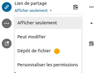 Dépôt de fichiers